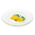 thumbnail image 3 of Lemons Glass Dinner Plates Set 4 Pcs. 9.8" Glass Porcelain Serving Plate for Salad, Clear and Yellow, 3 of 3