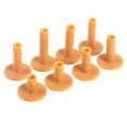 thumbnail image 1 of 8/pcs Set Training Practice Mat Tee Golf Ball Rubber Tee Holders Outdoor Golf Ball Sports Accessories Workhe, 1 of 9