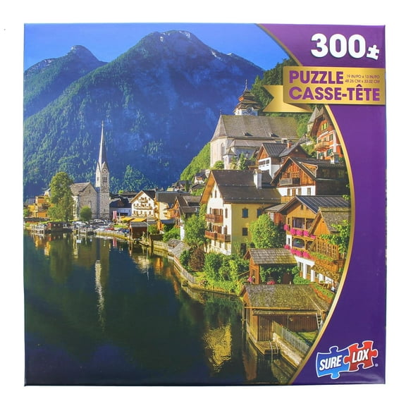 Hallstate Lakeside Town 300 Piece Jigsaw Puzzle