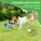 thumbnail image 2 of Juguetes para perros pelota de fútbol con correas, juguetes interactivos para perros para tira y afloja, regalos de cumpleaños para cachorros, juguete para tirar de perros, juguete de agua p, 2 of 5