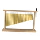 thumbnail image 5 of Carillón de viento de mesa, barras de Metal, instrumento de percusión con mazo, 25 tonos, timbre de barra único y versátil para regalo educativo, 5 of 9