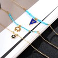 thumbnail image 5 of Tobillera HUOGUO Personality Bohemian Metal Multicapa Coco, 5 of 5