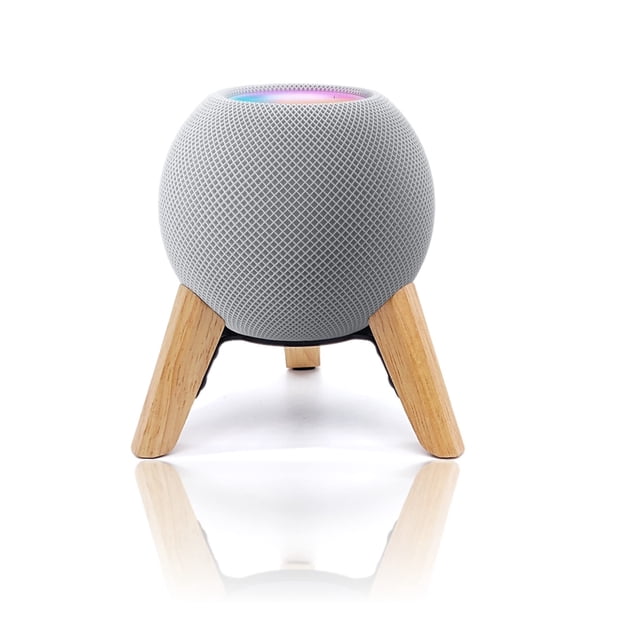 Soporte de madera para HomePod mini Counlisha White Oak