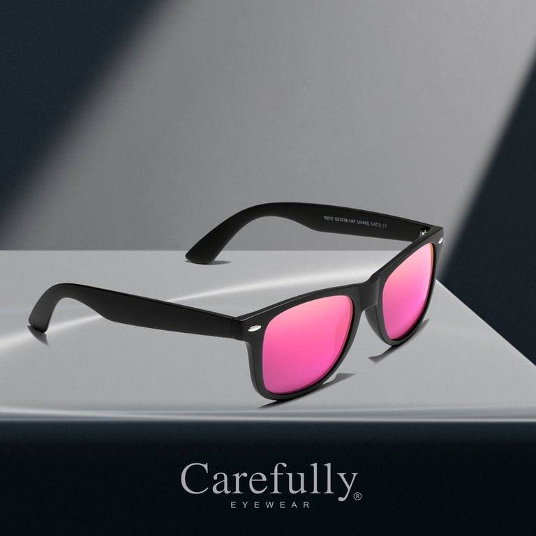 Carefully Square Sunglasses for Men and Women Sunglasses for 