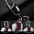 thumbnail image 5 of 2PCS Key Chain Stainless Heavy Duty Car Keychain Elegance Key Holder Heavy Duty Key Chain,Chains with 2 Metal Key Rings Carabiner, 5 of 5