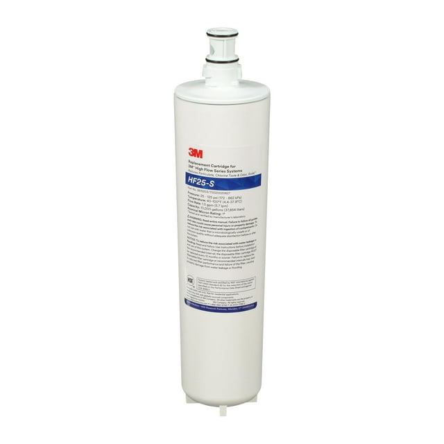 Cartucho de filtro de agua 3M HF25-S High Flow para ICE125-S