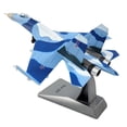 thumbnail image 1 of Vogacara 1:100 modelo de avión modelo fundido a presión para decoración de escritorio de oficina Kits de construcción modelo tipo 12, 1 of 1