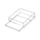 thumbnail image 5 of Bandeja festoneada de acrílico transparente, elegante bandeja festoneada para baratijas, bandejas de servicio de acrílico L, 5 of 9