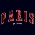 thumbnail image 2 of Women's Lost Gods I Love Paris  Graphic T-Shirt, 2 of 4