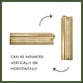 thumbnail image 3 of Alora Lighting Wv361215 Kensington Led Bath Bar - Brass, 3 of 7