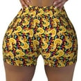 thumbnail image 2 of Fotbe Cartoon Ducks Shorts Sin Costuras – Shorts Deportivos de Cintura Alta para Mujer, Elásticos para Gimnasio, Yoga, Running o Ciclismo-Medium, 2 of 8