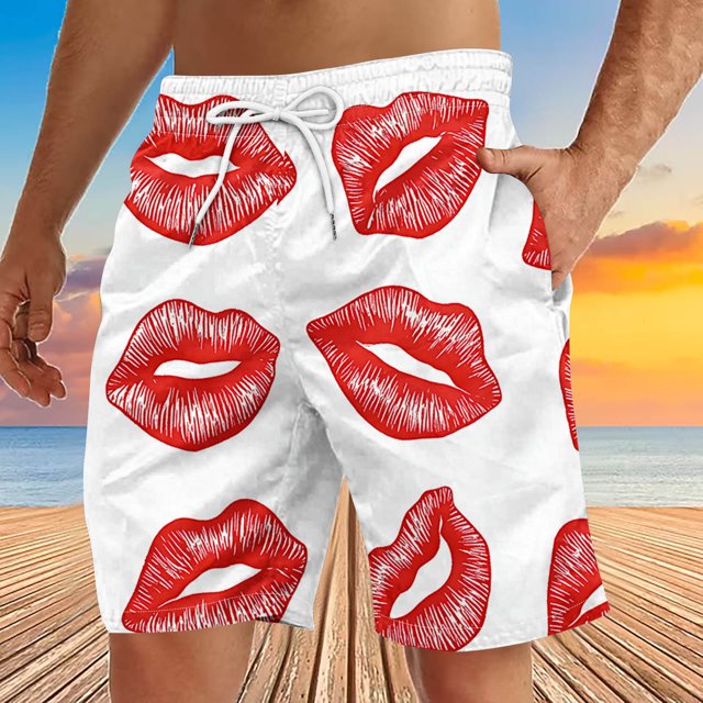 Soki Beach Shorts Décontractés pour Hommes Shorts Graphiques en Liquidation