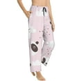 thumbnail image 2 of Kll Womens Cute Panda Print Pajama Pants Soft Pajama Bottoms For Women Cozy Lounge Pants, 2 of 9