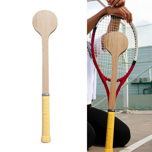 Tennis Pointer Wooden Tennis Spoon Tennis Racket For Mastering Sweet