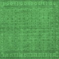 thumbnail image 1 of Ahgly Company Indoor Square Persian Emerald Green Bohemian Area Rugs, 5' Square, 1 of 4