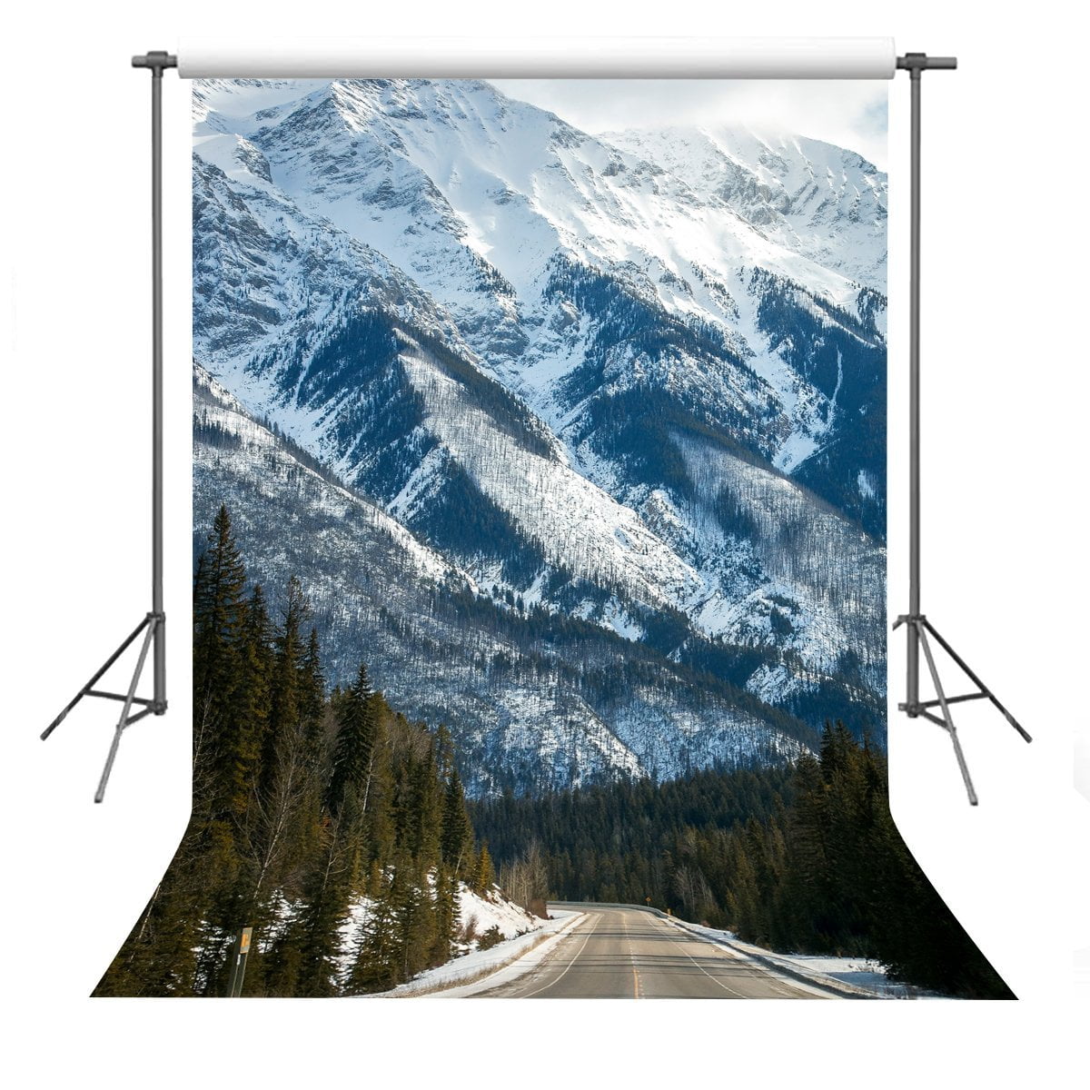 Mountain 10x12 FT Photo Backdrops,View of Mountain Matterhorn in a Peaceful Summer Day with Sun Rays Meadow Print Background for Photography Kids Adult Photo Booth Video Shoot Vinyl Studio Props