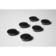 thumbnail image 2 of Ghent's Plastic Rare Earth Magnets 6 Pack in Black, 2 of 2