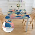 thumbnail image 2 of HAOXIT Autumn Pattern Square Tablecloth,Stain Wrinkle Resistant Reusable Washable Print,for Kitchen Indoor Outdoor Events Party Decor(Multicolor)  40*40, 2 of 8
