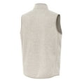 thumbnail image 3 of Men's Antigua Oatmeal New Mexico Lobos Fortune Full-Zip Vest, 3 of 3