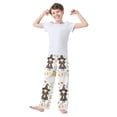 thumbnail image 2 of FORMRS Boys Pajama Pants with Pockets Size 6-8Y Kids Lounge Sleep Bottoms, Magical Halloween Girl, 2 of 8