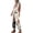 Khaki, variant on Vedolay Women Jumpsuits Dressy Women's Sleeveless Scoopneck Wide-Leg Jumpsuit,Khaki M