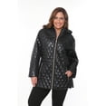 thumbnail image 2 of White Mark Manteau Matelassé pour Femmes, 2 of 5