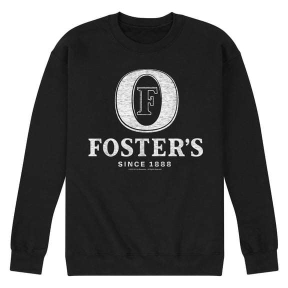 Fosters - White Logo - Men's Crew Fleece