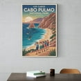 thumbnail image 6 of Vintage Retro Travel Poster Wall Decor Cabo Pulmo National Park Los Cabos Mexico Sunrise Scenic Ocean Coastal Landscape Print Poster, 6 of 8