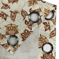 thumbnail image 3 of Ambesonne Paisley Grommet Curtain Single Panel, Motif, 50"x60", Pale Coffee, 3 of 5