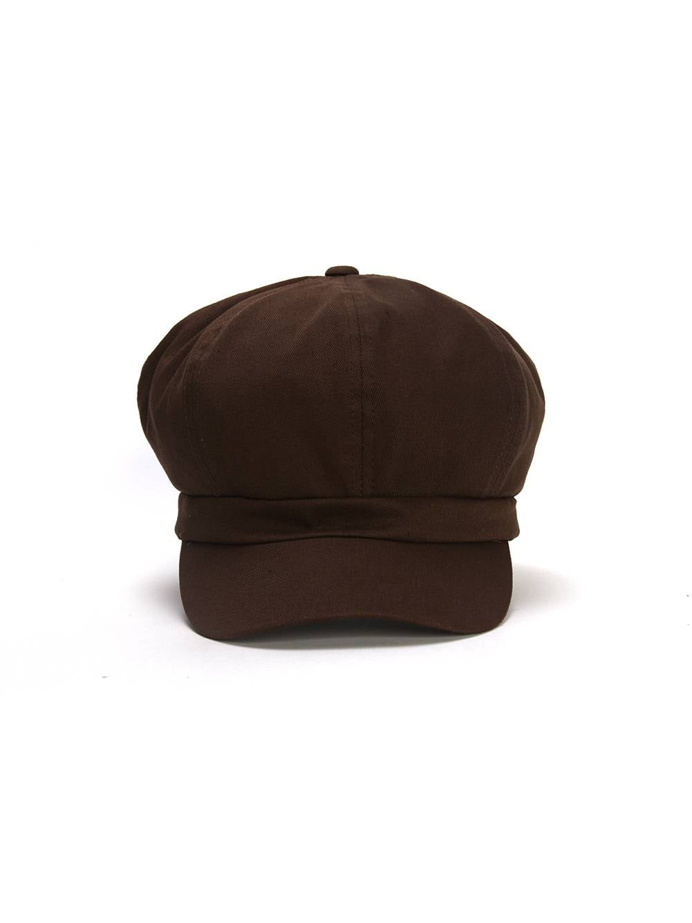 Womens Winter Faux Fur Newsboy Cap 