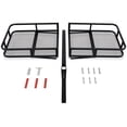 thumbnail image 5 of ARKSEN 60" x 20" x 6" Hitch Mount Folding Cargo Carrier W/Cargo Bag, Net, Hitch Stabilizer & 2 Ratchet Straps Combo, 5 of 7