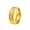 Gold, variant on 8mm Men's Stainless Steel Geometric Ring 3 Colors (Silver/Black/Gold) Size 7-13