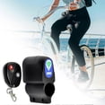 thumbnail image 3 of Bike Alarm with Remote, Wireless Vibration Alarm with Remote Control Anti-Theft Alarm MTB Road Bike Motorcycle Vehicle Security Alarm Black, 3 of 5
