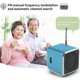 thumbnail image 4 of Altavoz Bluetooth, minialtavoz inalámbrico portátil con pantalla. Compatible con discos, tarjetas y conexiones auxiliares para teléfonos móviles, ordenadores, portátiles y MP3/MP4., 4 of 9