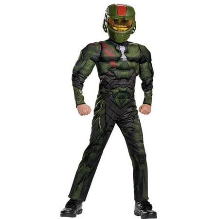 Halo Wars Jerome Muscle Child Costume, Size 4-6