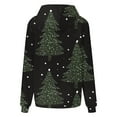 thumbnail image 7 of Lorytime Oversized Hoodies for Women Christmas Tree Sweatshirt Long Sleeve Pullover Drop Shoulder Loose Tops for Holiday, 7 of 7