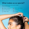 thumbnail image 3 of Gimme Beauty Spring Back Hair Bands, No-Snag Elastic Ponytail Holders for Medium Hair, Black, 12 Ct, 3 of 6