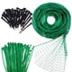thumbnail image 2 of Fiudx Red Antipájaros Verde, Kit de Protección Transpirable para Jardín, Mosquitera Reutilizable, Resistente Al Viento y a Las Heladas, para Proteger Los Cultivos, Fácil Instalación, Kit Esencial par, 2 of 6