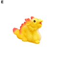 thumbnail image 2 of Mini Zodiac Resin Figure Mini Chinese Zodiac Animal Statue Colorful Resin Dragon Rabbit Figurine Home Decor, 2 of 8