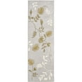 thumbnail image 5 of SAFAVIEH Soho Mable Floral Wool Area Rug, Light Grey, 3'6" x 5'6", 5 of 9