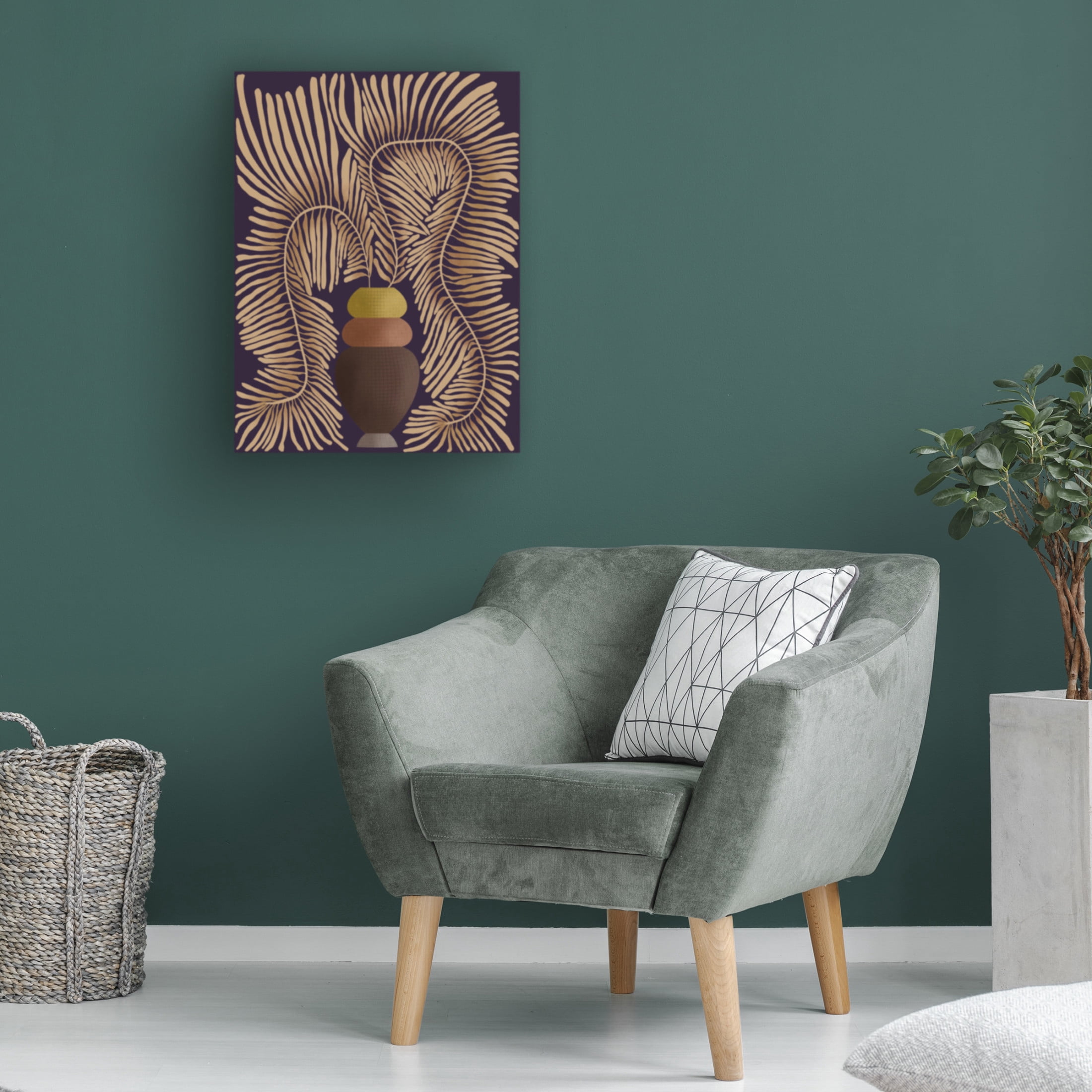 Trademark Fine Art Regina Moore Leaf Concept II Canvas Wall Art