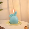 thumbnail image 4 of Velas de conejito de Pascua, velas vintage de primavera con lazo de soja sin humo, velas hechas a mano para decorar tartas de baby shower, decoraciones para bodas, festivales y fiestas., 4 of 6