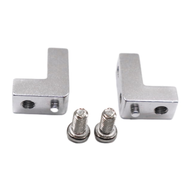 maskred Improve Handling And Performance With Servo Base For ECX 1/12 RC RGT 136100 Compatible With ECX 1/12 Rc RGT 136100 silver 1Set
