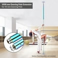 thumbnail image 2 of Yescom 3.4 FT New Chrome Dancing Pole Extension for 45 mm Professional Pole Fitness Spinning Pole Accessories, Colorful, 2 of 9