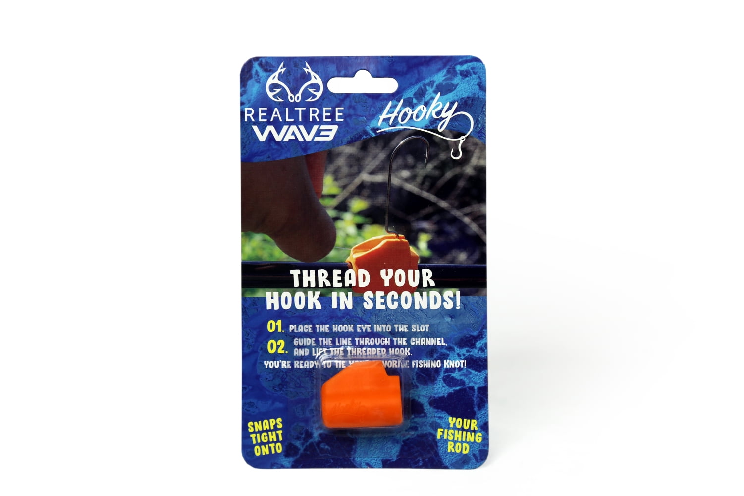 Realtree Hooky Fishing Line Threader Thread Your Hook in Seconds