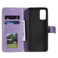 thumbnail image 6 of Allytech Wallet Case for Samsung Galaxy Note 20 6.7", PU Leather Folding Stand Folio Flip Cover with Credit Cards Slots Hand Strape Shockproof Wireless Charging Supported, Purple, 6 of 7