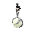 thumbnail image 2 of Dragon Claw Silver Metal Tumbled Healing Gemstone Crystal Ball Pendant Adjustable Necklace - Womens Fashion Handmade Jewelry New Age Accessories, 2 of 3