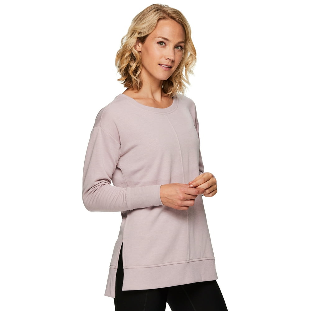 RBX RBX Active Women's Crewneck Lightweight Super Soft Fleece Fashion