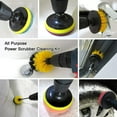 thumbnail image 6 of SATC 22Pcs Drill Brush Cleaning Kit Nylon Brushes & Scouring Pads for All Surfaces, 6 of 10