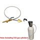 thumbnail image 2 of Conector de llenado de botella de nitrógeno M11X1 Adaptador de conexión rápida roscado G5/8 Tubo de acero Inflable s202412244353, 2 of 5
